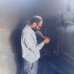 پلمپ واحد غیرمجاز ذوب آلومینیوم در جاده سراجه قم